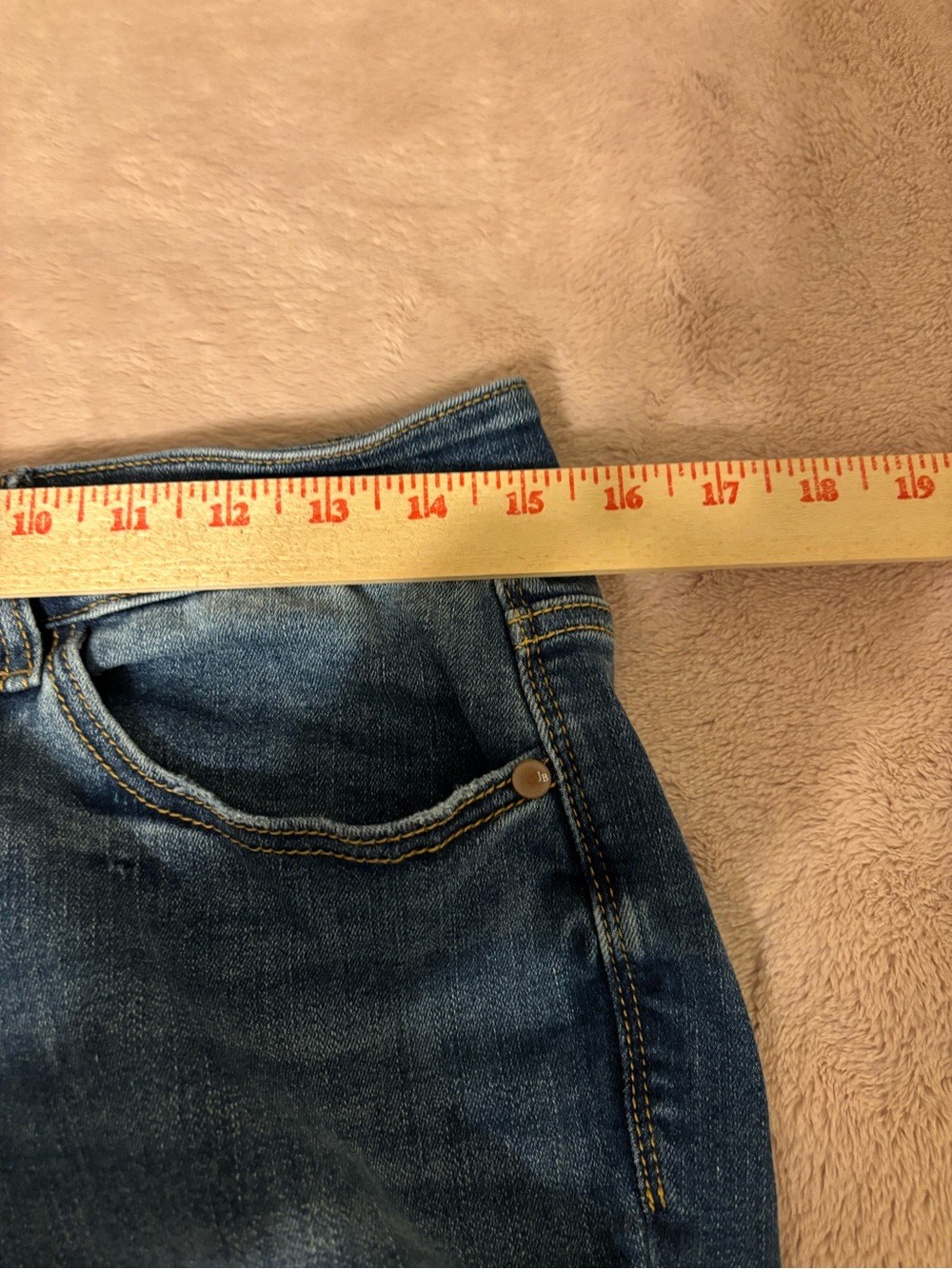 Judy Blue 14W Skinny Fit Capri Jeans Stretch Medium Wash - Picture 5 of 10